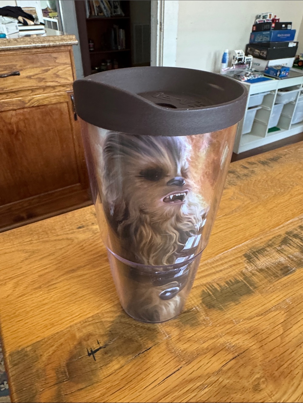 Chewbacca Tervis 24oz. Tumbler Brown Lid